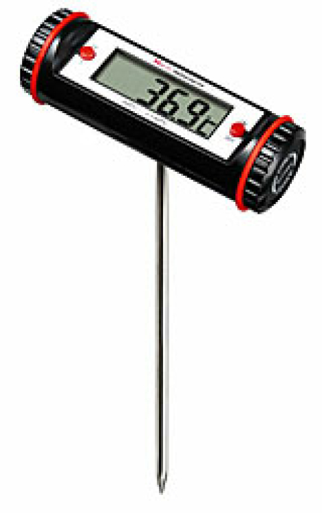 Digitales Einstichthermometer - Bratenthermometer -