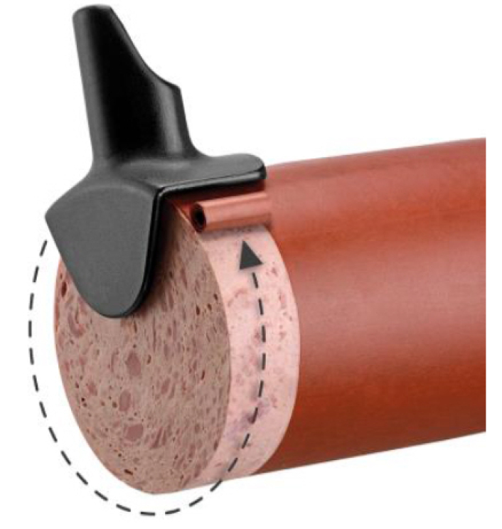Wursthautschneider PELLE zum Schneiden von Wursthaut