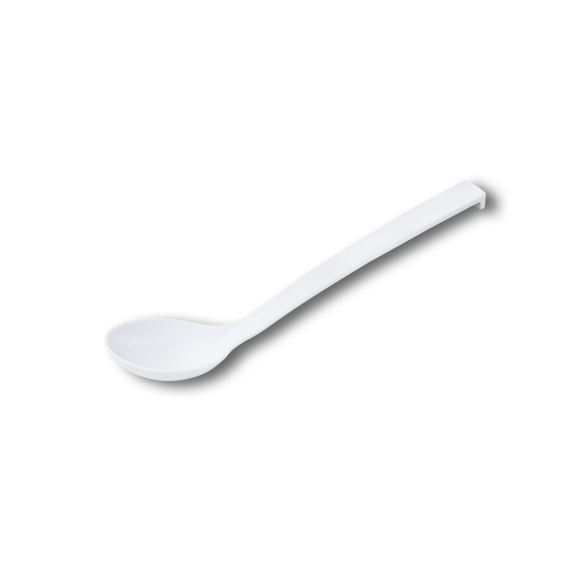 Salatl&ouml;ffel wei&szlig; Jumbo
					- mit Anti-Abrutschkante -
				