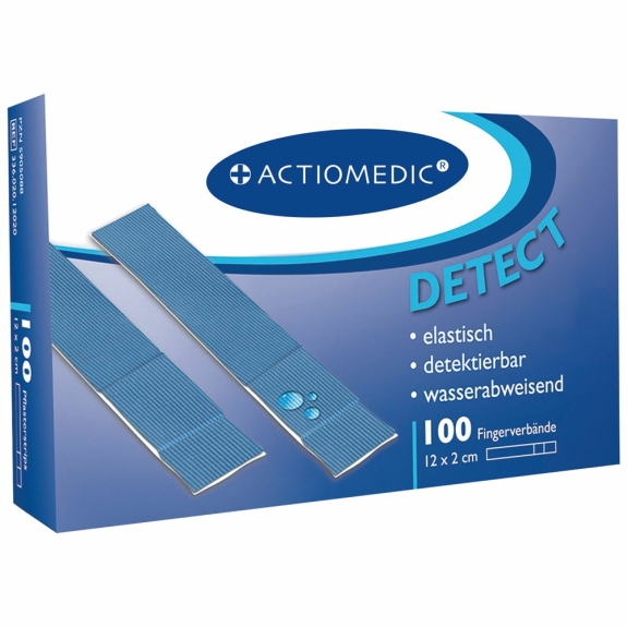 Pflaster Fingerverband detektierbar
					- 100 Streifen - 
				