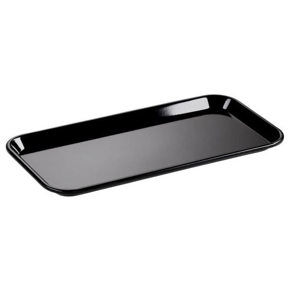 Thekenplatte 28x14cm
					- schwarz - 
				