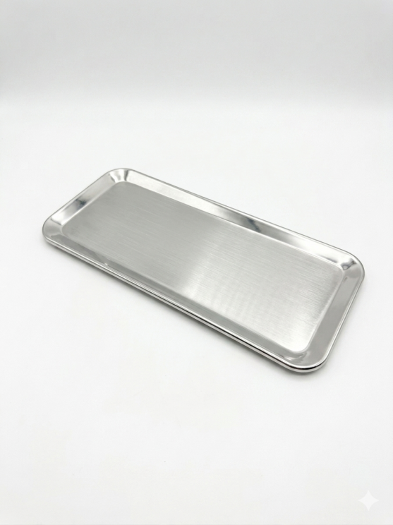 Auslageplatte CNS - 14 x 30 cm -