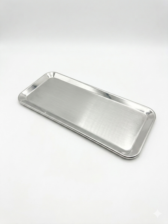 Auslageplatte CNS
					- 14 x 30 cm -
				