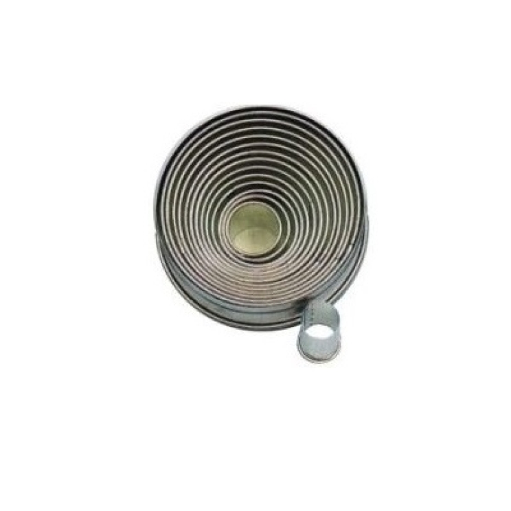 Ausstechform gewellt Material Weißblech