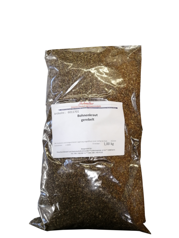 Bohnenkraut gerebelt
					- 1 kg -
				
