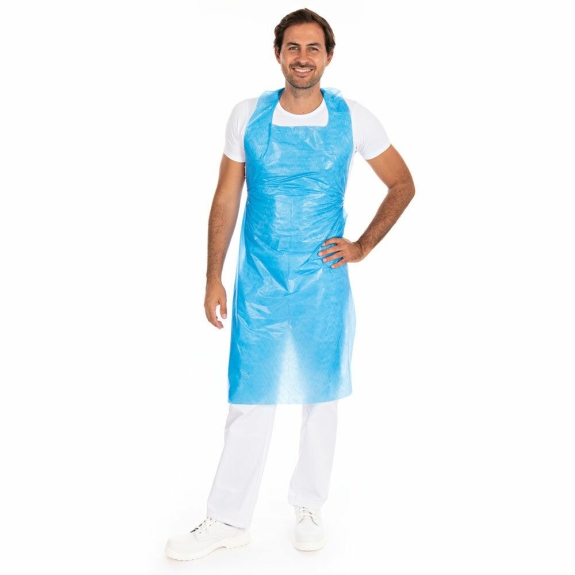Einwegsch&uuml;rzen 20 my / LDPE / Blau