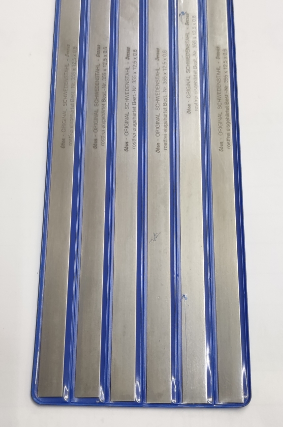 Entschwartungsklingen 355x125x0,6 mm