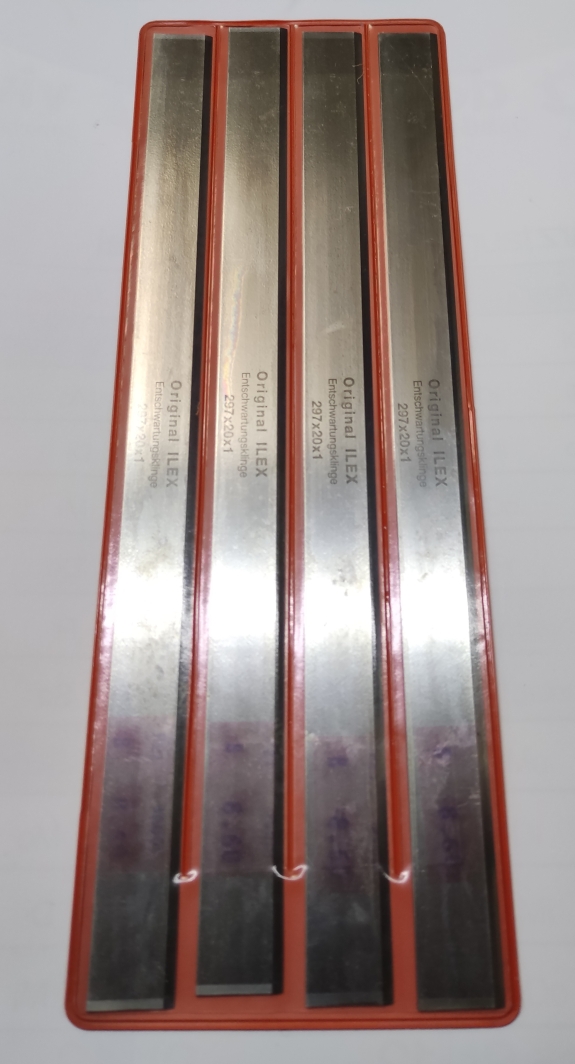 Entschwartungsklingen 297x20x1