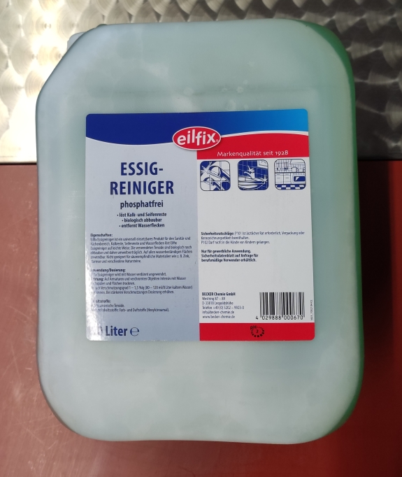 Essigreiniger
					10 Liter
				