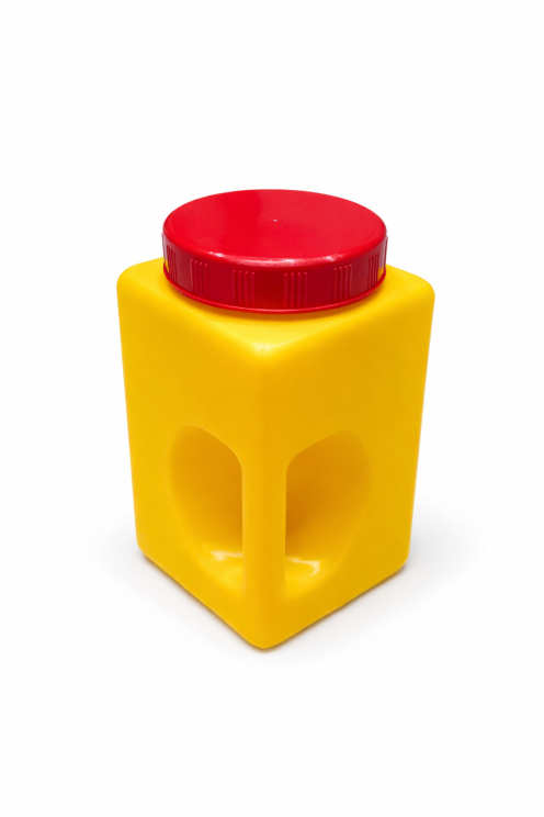 Gewürzdose mit Deckel Material Kunststoff / 4 Liter
