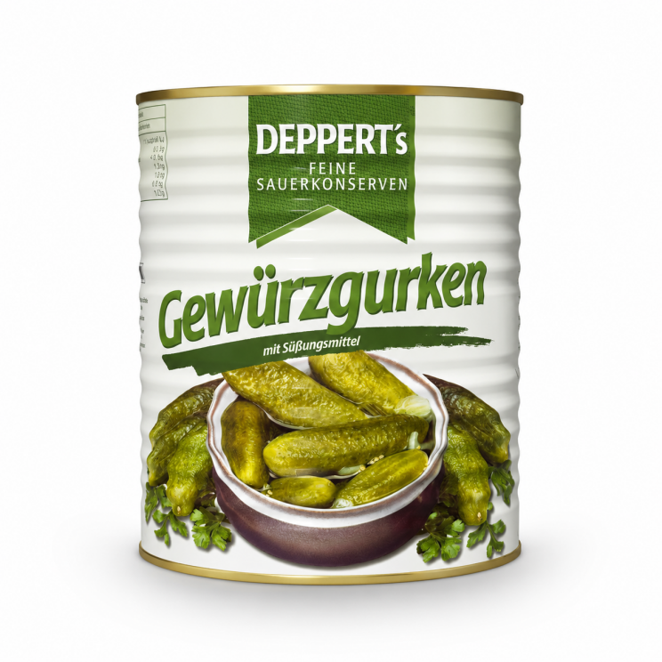 Gewürzgurken 10 Liter Dose - 40- 45 Stück -