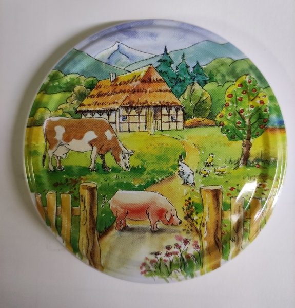 Gl&auml;serdeckel "Landschaftsmotiv"
					Verkaufseinheit 100 St&uuml;ck
				