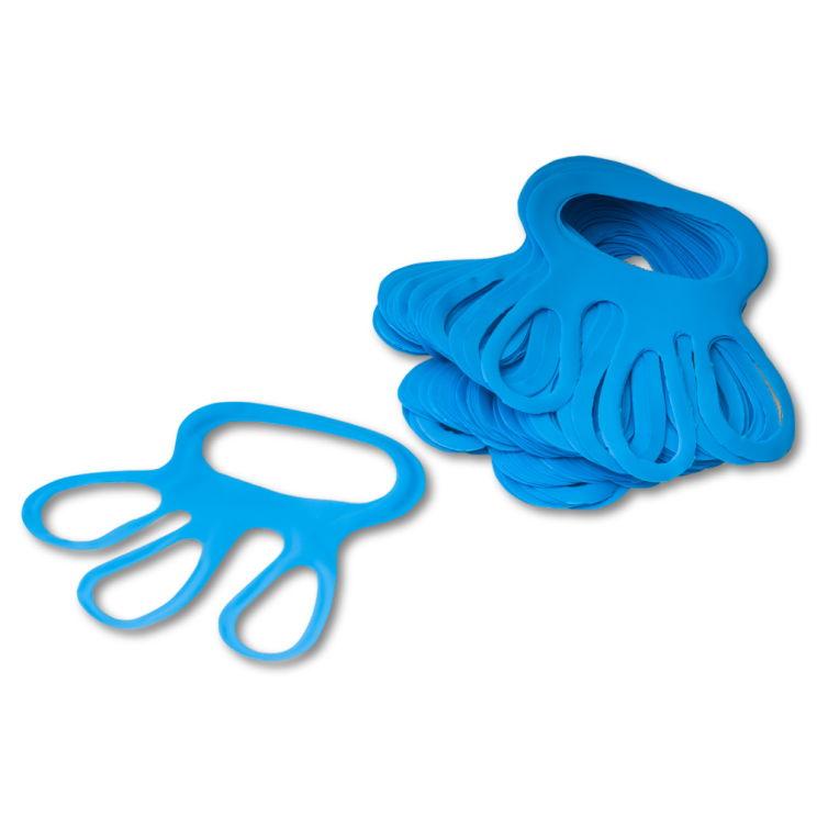 Handschuhspanner für Stechschutzhandschuhe blau - 100 Stück -