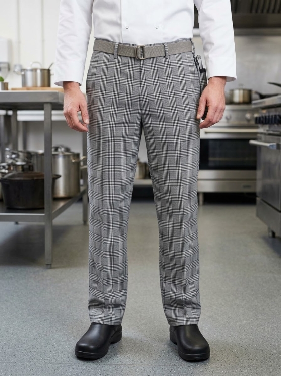 Kochhose kariert  - Gr. 48 -