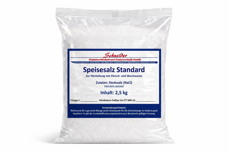 Kochsalz / Speisesalz standard - 2,5 kg -