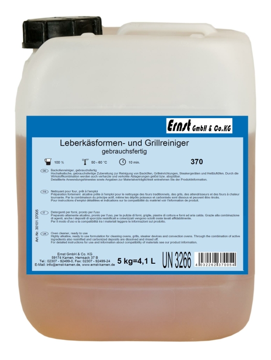 Grillreiniger - Leberkäsformen und Grillreiniger 5 kg -