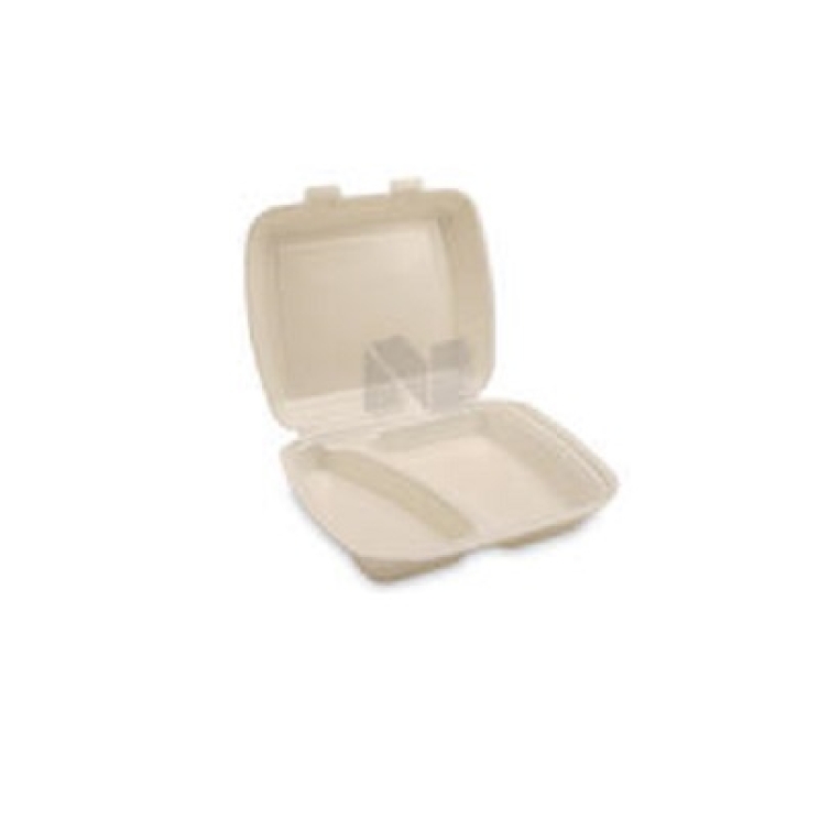 Menübox 2-geteilt - 100 Stück -