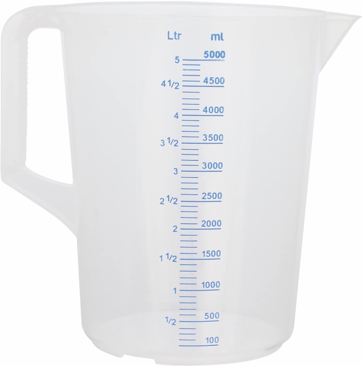 Messbecher - 5 Liter -