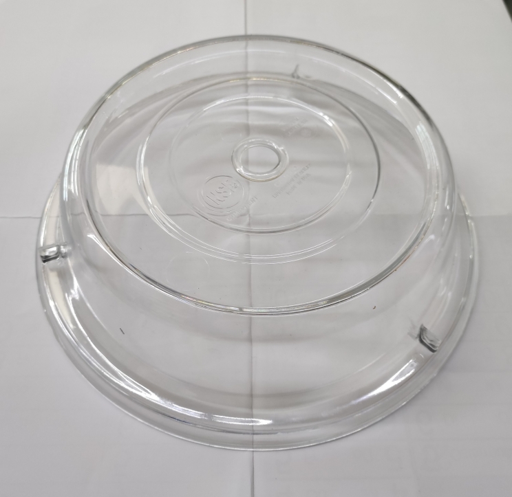 Mikrowellenhaube Ø 26 cm - glasklar -