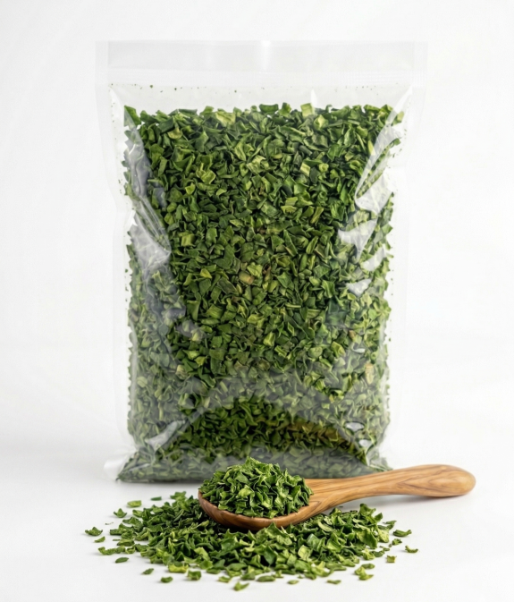 Paprikaflocken gr&uuml;n 
					Aromabeutel 1 kg
				