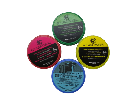 Patronen Blitz Kerner
					- Blitz Kerner 9 x 17 - 
				