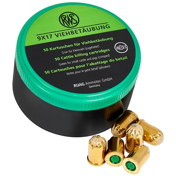 Patronen Blitz Kerner gr&uuml;n
					- Blitz Kerner 9 x 17 - 
				