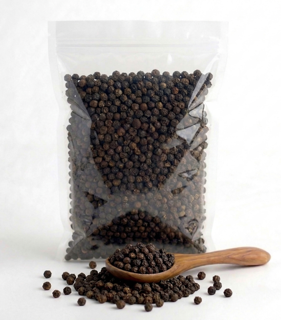 Pfeffer schwarz ganz 
					Aromabeutel 1 kg
				