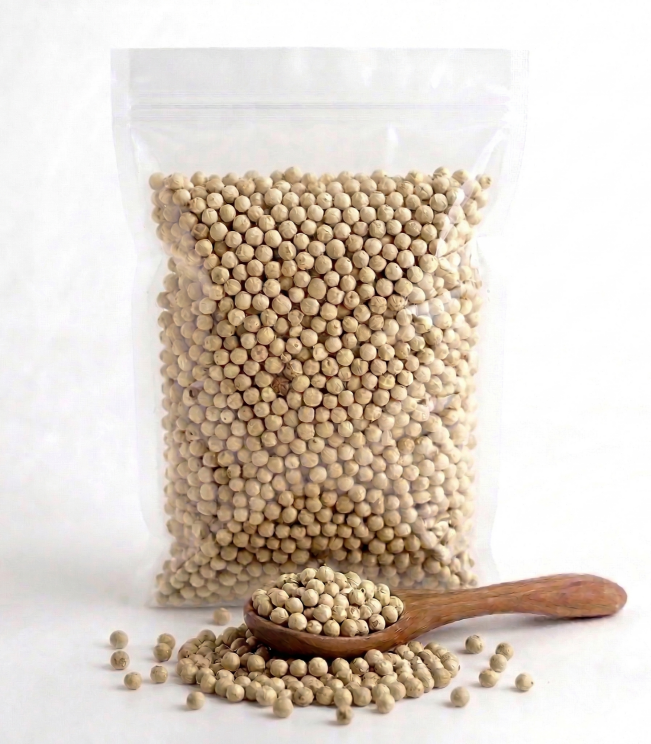 Pfeffer weiß ganz Aromabeutel 1 kg