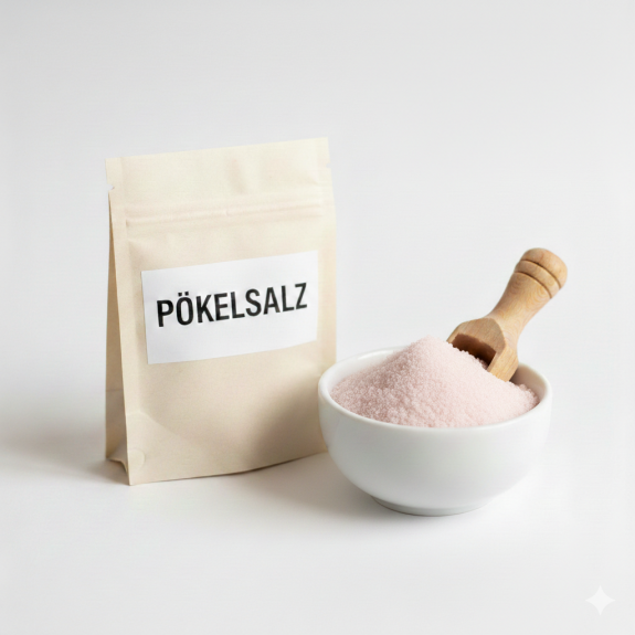 P&ouml;kelsalz 2,5 kg 
					Nitritp&ouml;kelsalz 0,4-0,5 %
				