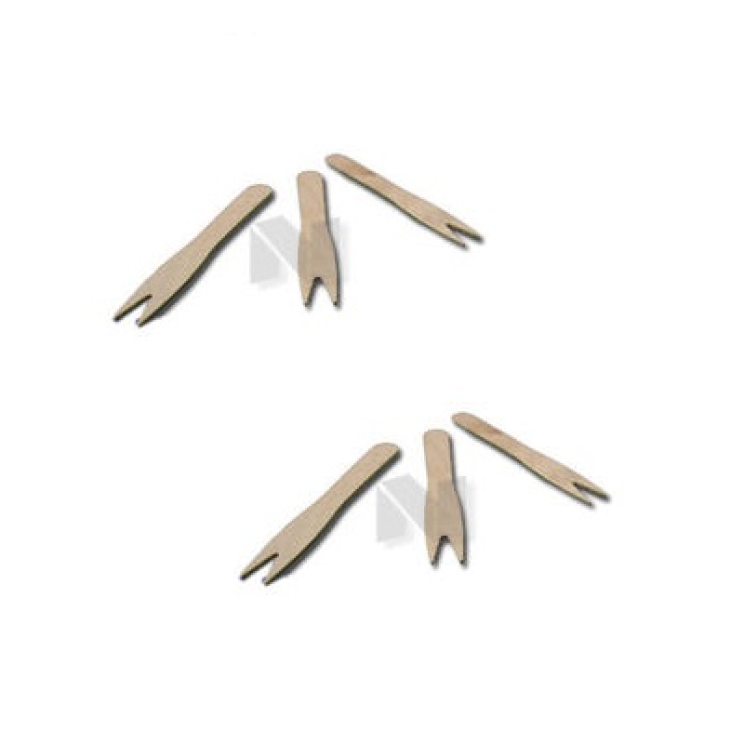 Pommesgabeln Holz 1000 Stück