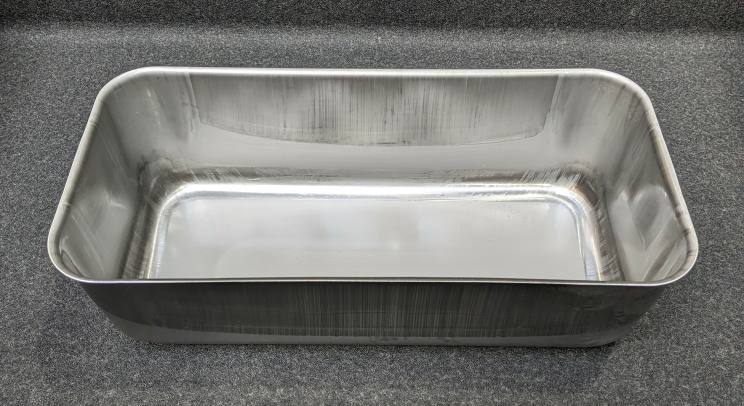 Leberkäsform Edelstahl