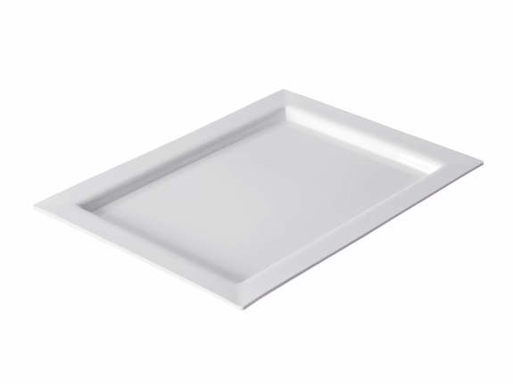 Auslageplatte ABS 400x300x20 mm wei&szlig;
					- Rigaflex / Bruchsicher -
				