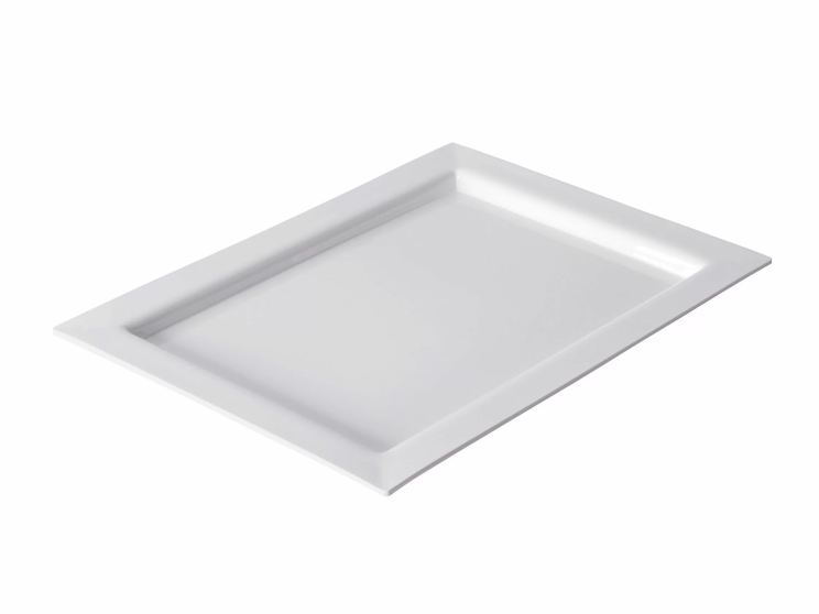 Auslageplatte ABS 400x300x20 mm weiß - Rigaflex / Bruchsicher -