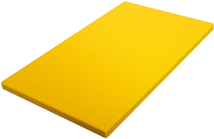 Schneidbrett 53 x 32,5 x 2 cm GN 1/1 - gelb -