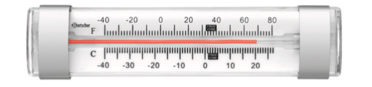 Thermometer für Kühl- und Tiefkühlbereich - Bartscher -