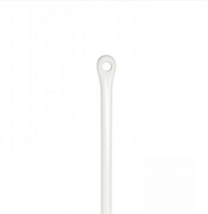 Rührlöffel / Rundlöffel 38 cm - weiß -