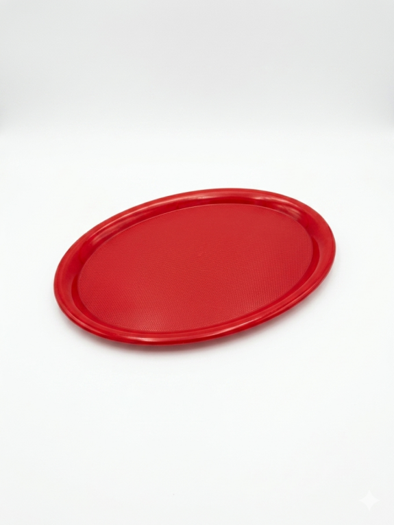 Kaffeetablett rot
					- 20 x 26 cm -
				