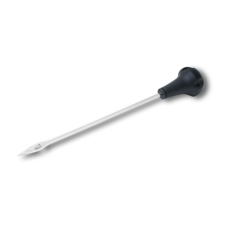 Specknadel / Anstrippnadel 25 cm Material: rostfreier Edelstahl