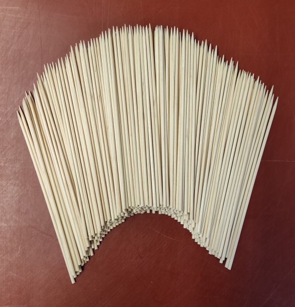 Holzspie&szlig;e / Schaschlikspie&szlig;e 150 mm 
					- 300 St&uuml;ck - 
				