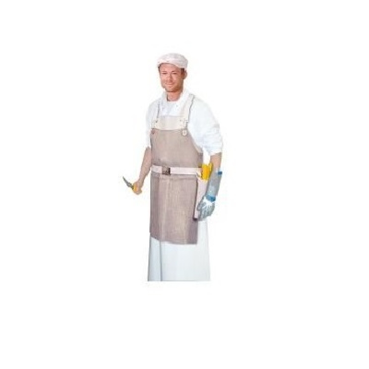 Stechschutzschürze aus Edelstahl 80 x 55 cm