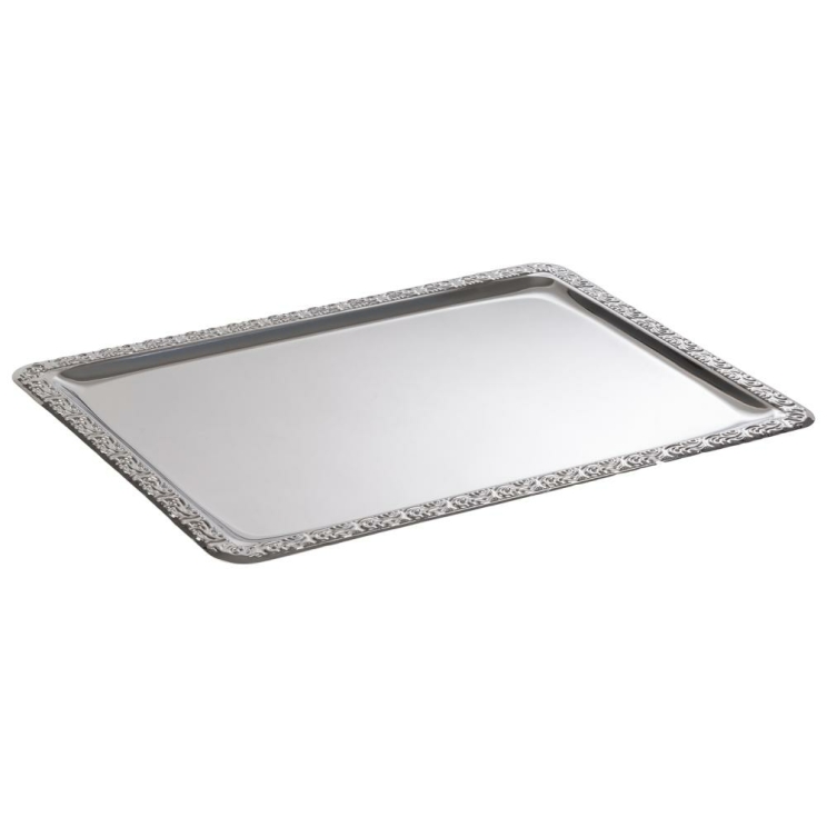 Tablett Edelstahl 