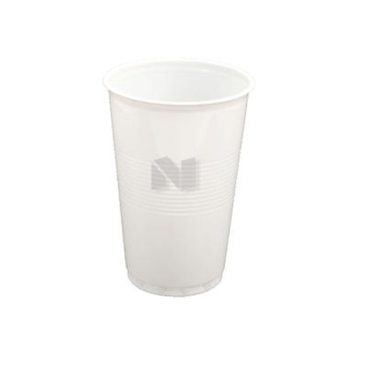 Trinkbecher weiß 0,3 l - 100 Stück -