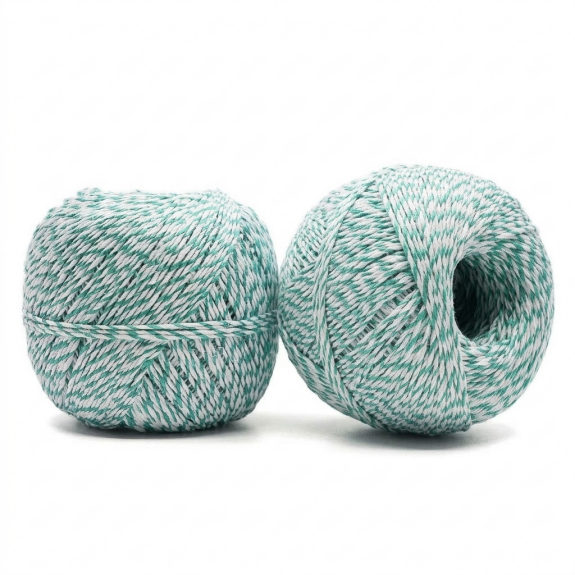 Wurstgarn 3-fach 200 g
					- gr&uuml;n/wei&szlig; - 
				