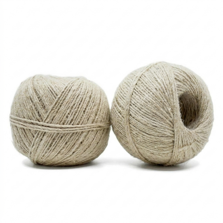 Wurstgarn 3-fach 200 g - grau -